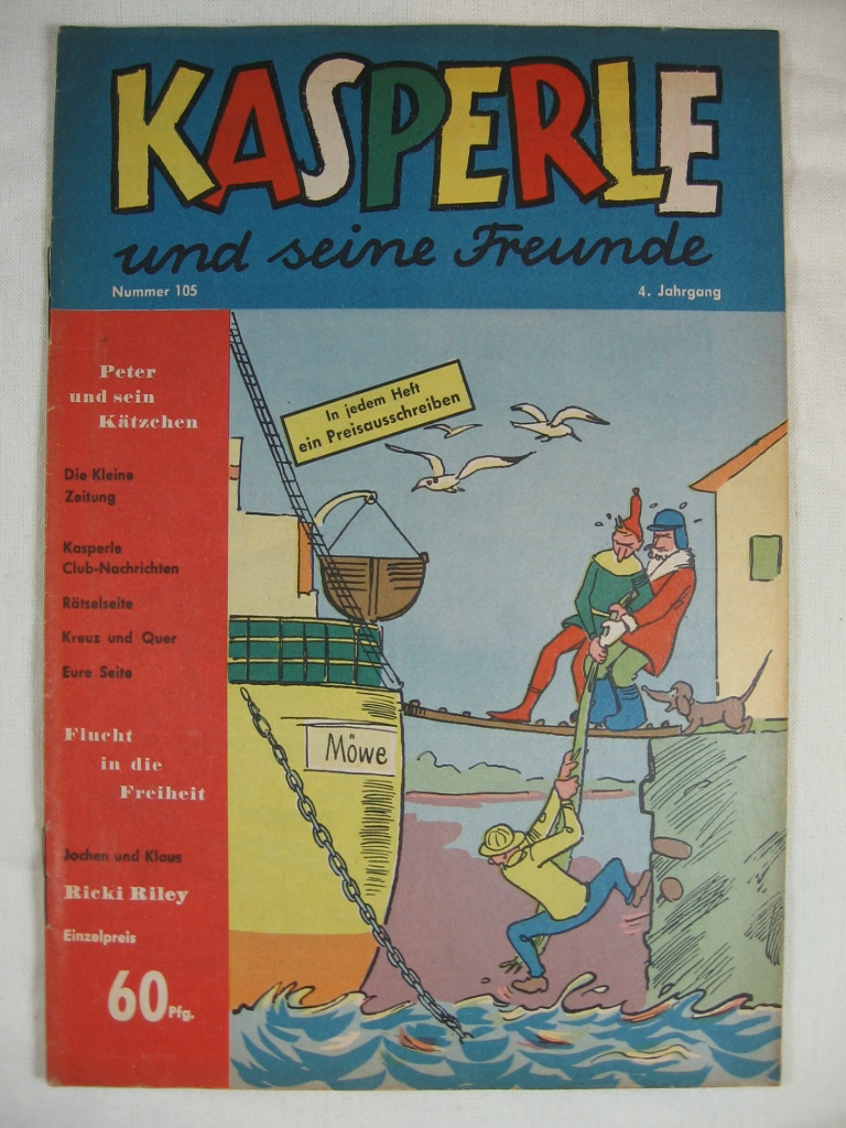   Kasperle und seine Freunde. 4. Jahrgang. Nr. 105. 