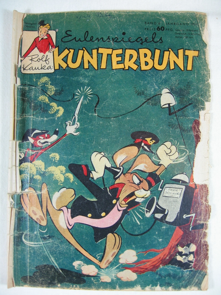 Kauka, Rolf:  Eulenspiegels Kunterbunt. Jahrgang 1956, Band 4. 