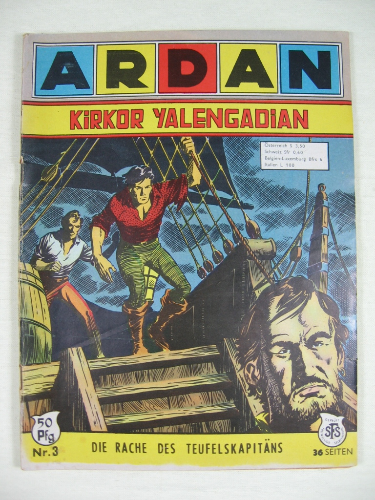   Ardan. Nr. 3: Die Rache des Teufelskapitäns. 