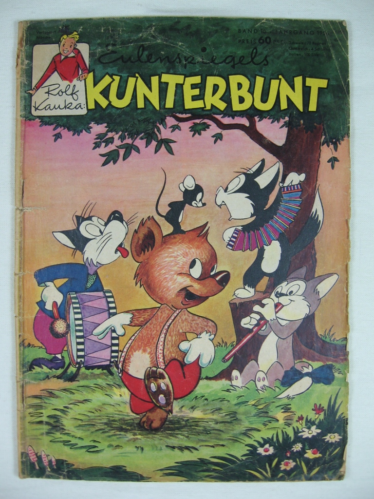 Kauka, Rolf:  Eulenspiegels Kunterbunt. Jahrgang 1956, Band 10. 