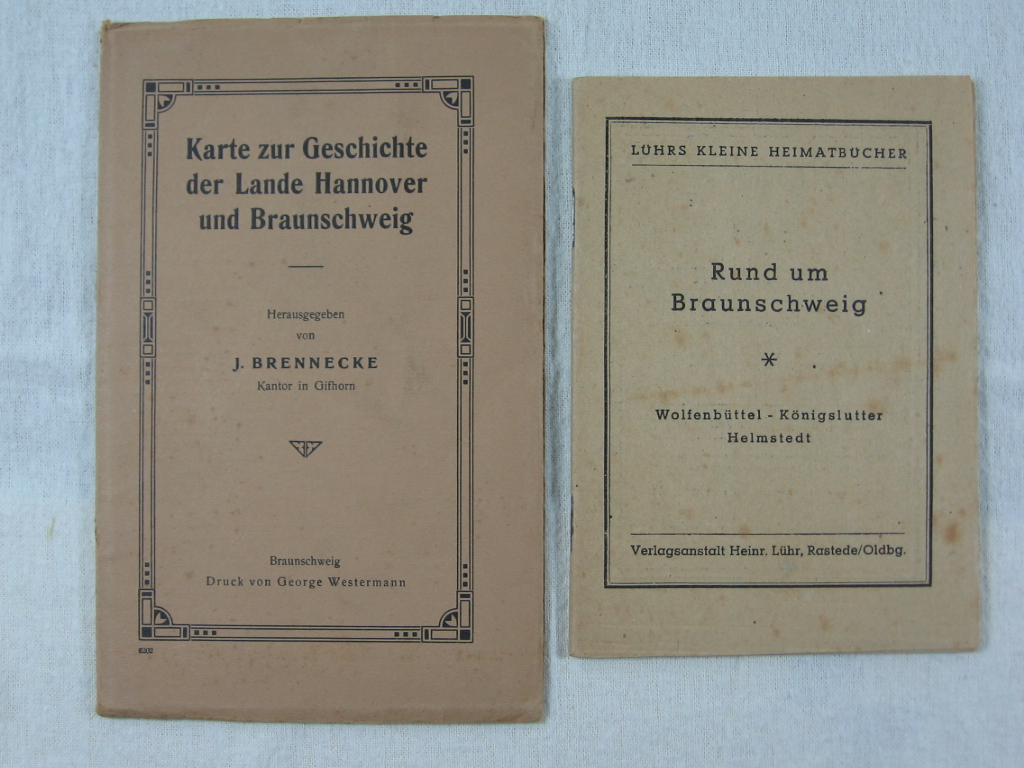 Brennecke, J.:  Karte zur Geschichte der Lande Hannover und Braunschweig. 