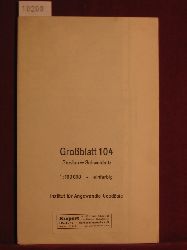   Karte des Deutschen Reiches. Groblatt 104: Breslau-Schweidnitz. Mastab 1 : 100 000. 