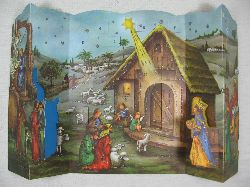 Hummel, Lore:  Aufstell-Adventskalender Stall von Bethlehem. 