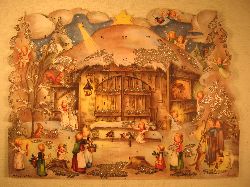 Hummel, Lore:  Adventskalender: Stall von Bethlehem. 