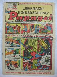   Der Papagei. 7. Jahrgang, 1. Januarheft. Biermanns Kinderzeitung. 