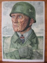 Willrich, Wolfgang:  Oberst Bruer, Kommandeur eines Fallschirmjger-Regiments. 