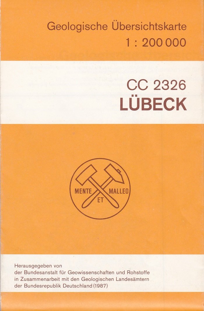 Bundesanstalt für Geowissenschaften und Rohstoffe (Herausgeber):  Lübeck. Geologische Übersichtskarte 1 : 200 000. CC 2326. 