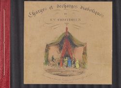 LE POITEVIN, Eugene Modeste (Lepoittevin, Eugne-Modeste-Edmond):  Charges et dcharges diaboliques par un concitoyen. (Reprint-Ausgabe!).  Bruxelles chez tous les marchands (Paris, Guerrier ca. 1830/32). 