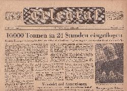 Telegraf, Berlin-Grunewald (Redaktion):  Telegraf. Sonntag, 17. April 1949. Nr. 90 B, 4. Jahrgang. Original-Zeitung. 