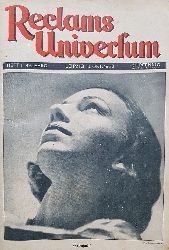 Gnther, Alfred (Schriftleiter):  Reclams Universum. Heft 1-13/1932. 6. Oktober - 29. Dezember 1932. 