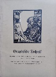 Fachamt Druck und Papier (Hrsg.):  Graphische Technik. Heft 4, April 1939. Bildungshefte fr Lithographen, Steindrucker, Chemigraphen und verwandte Berufe. 