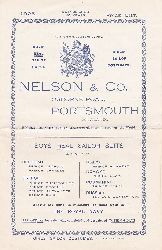 Nelson & Co., Portsmouth (Editors):  Boys Real Sailor Suits. (Original product advertising with an authentic fabric sample). 