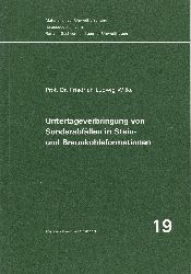 WILKE, Friedrich Ludwig:  Untertageverbringung von Sonderabfllen in Stein- und Braunkohleformationen. 