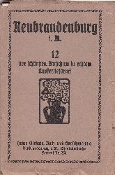 Heino Giesecke, Buch- und Kunsthandlung (Herausgeber):  Neubrandenburg i. M. 12 der schnsten Ansichten in echtem Kupfertiefdruck. (Original-Album mit fotografischen Abbildungen als Leporello). 
